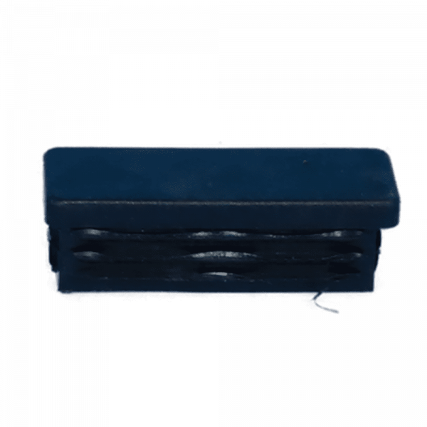 Abschlussstopfen 20x40x1,5 schwarz